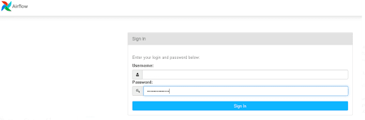Google Airflow Integration: Username & Password
